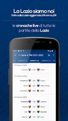 La Lazio Siamo Noi android App screenshot 1