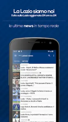 La Lazio Siamo Noi android App screenshot 2